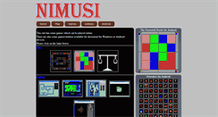 Desktop Screenshot of nimusi.net