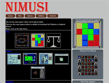 Tablet Screenshot of nimusi.net